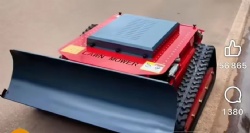 Hot Selling Gasoline Powered Automatic Robotic Mower Intelligent Control for Home Use
